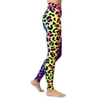 Vibrant Leopard Pint Yoga Leggings