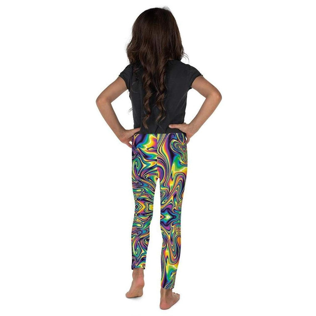 Vibrant Psychedelic Kid's Leggings