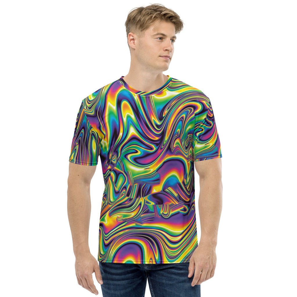 Vibrant Psychedelic Men's T-shirt