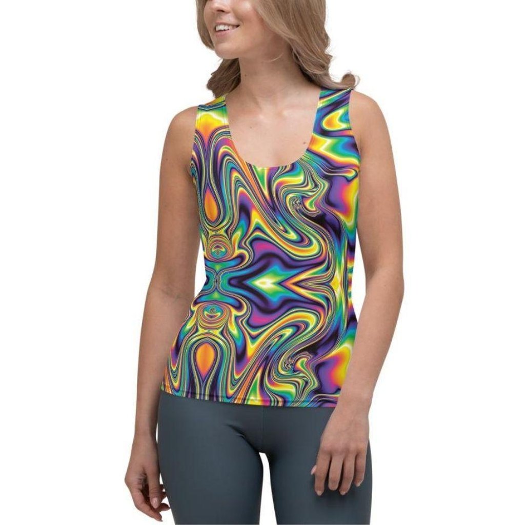Vibrant Psychedelic Tank Top