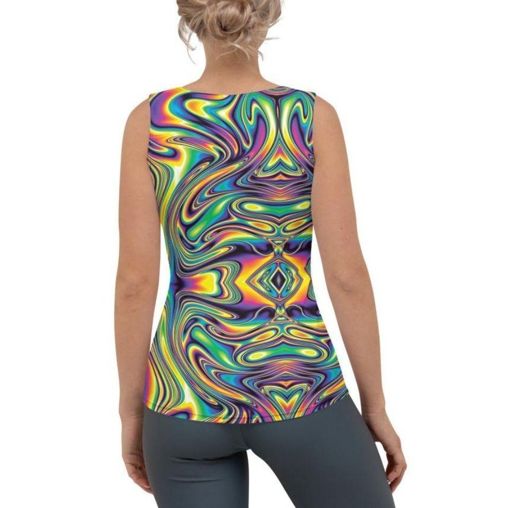 Vibrant Psychedelic Tank Top