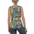 Vibrant Psychedelic Tank Top