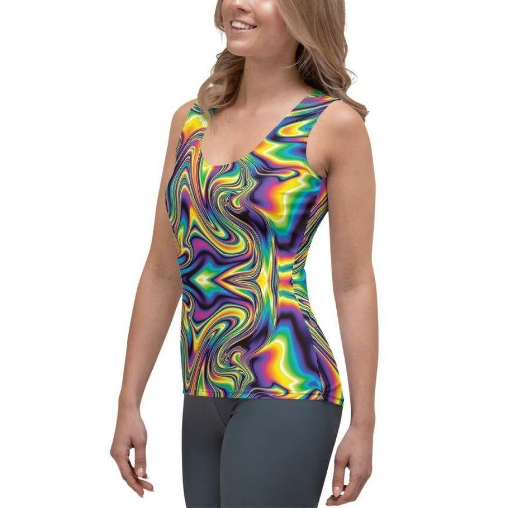 Vibrant Psychedelic Tank Top