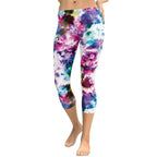 Vibrant Tie Dye Capris