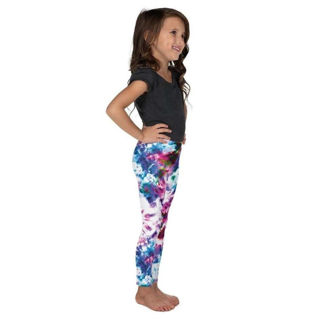 Vibrant Tie Dye Kid's Leggings