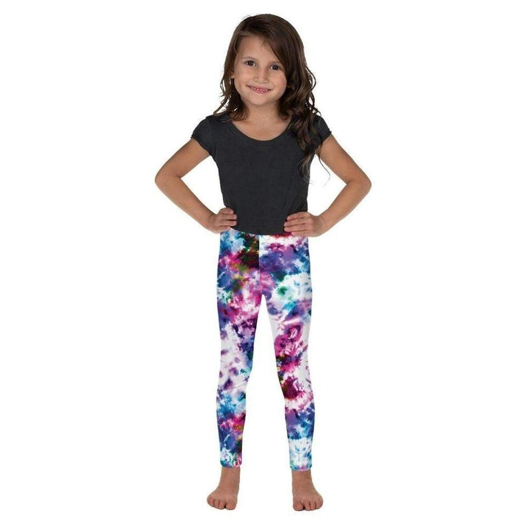 Vibrant Tie Dye Kid's Leggings