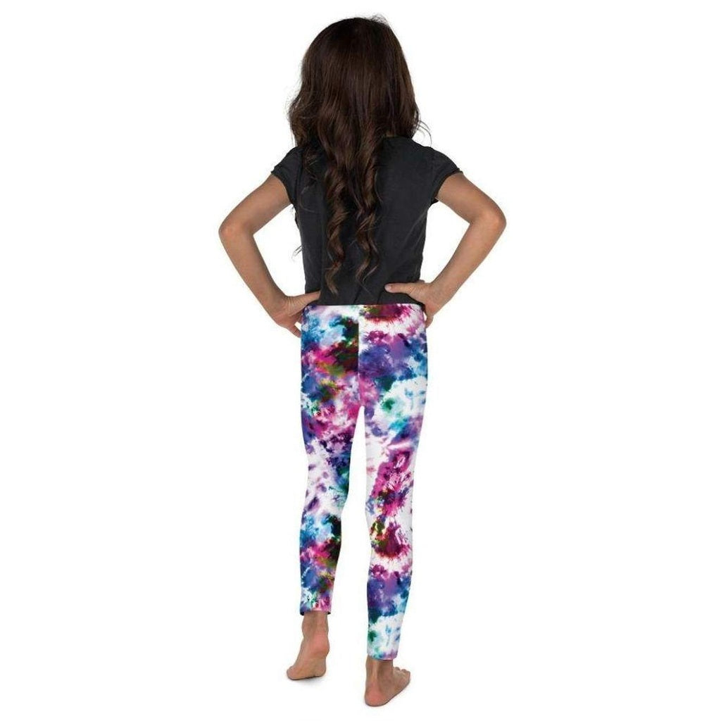 Vibrant Tie Dye Kid's Leggings