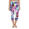 Vibrant Tie Dye Yoga Capris