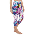 Vibrant Tie Dye Yoga Capris