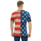 Vintage American Flag Men's T-shirt