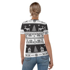 Vintage Black & White Christmas T-shirt