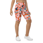 Vintage Floral Biker Shorts