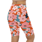 Vintage Floral Biker Shorts
