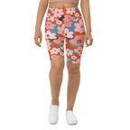 Vintage Floral Biker Shorts