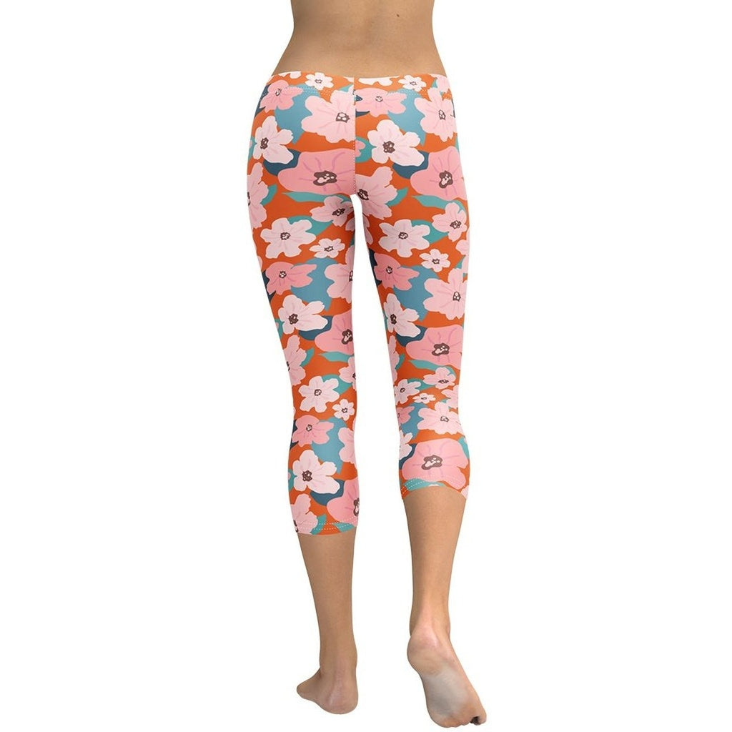 Vintage Floral Capris