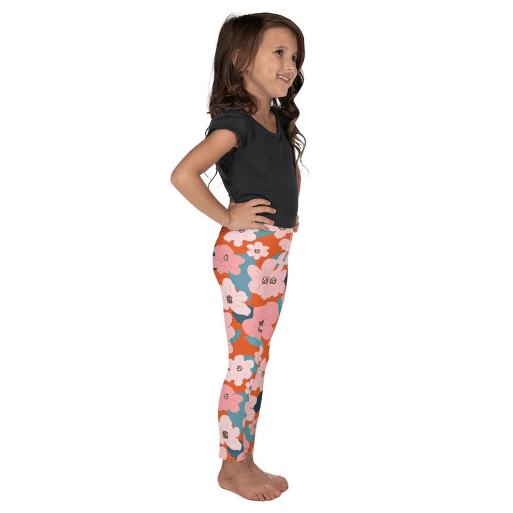 Vintage Floral Kid's Leggings