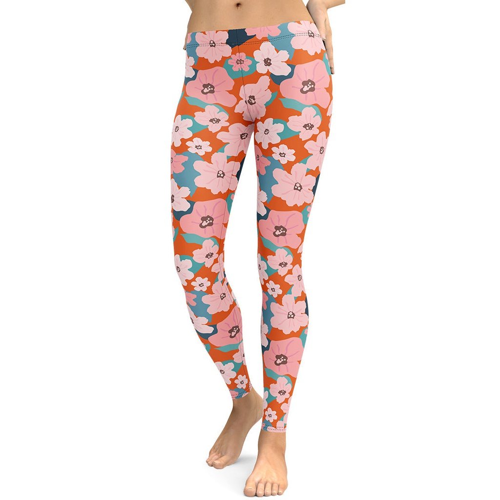 Vintage Floral Leggings