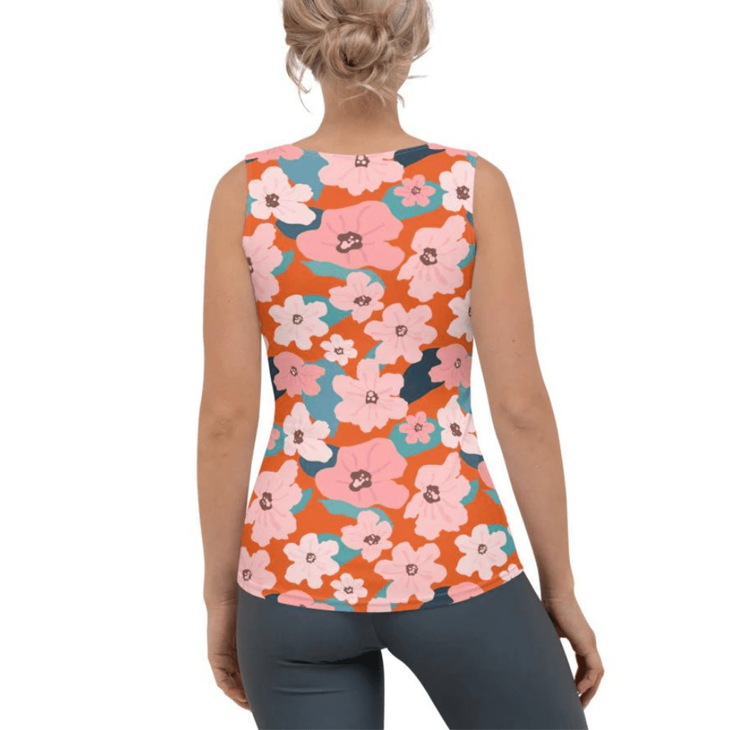 Vintage Floral Tank Top
