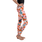 Vintage Floral Youth Leggings