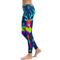 Vivid Reindeer Leggings - FiercePulse - Premium Workout Leggings - Yoga Pants