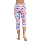 Watercolor Dot Capris