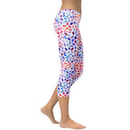 Watercolor Dot Capris