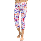 Watercolor Dot Capris