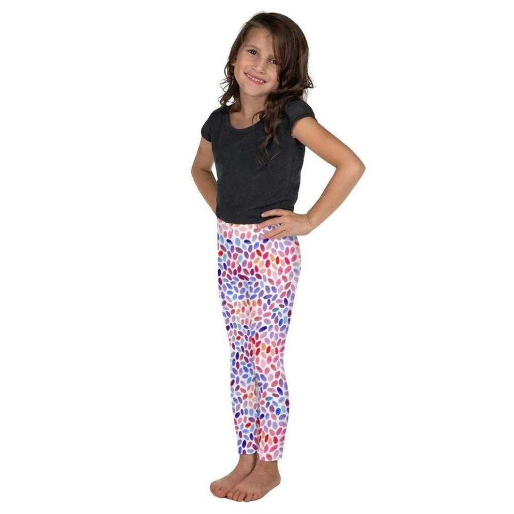 Watercolor Dot Kid's Leggings