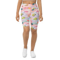 Watercolor Fish Biker Shorts