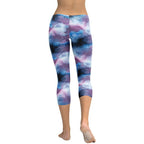 Watercolor Tie Dye Capris
