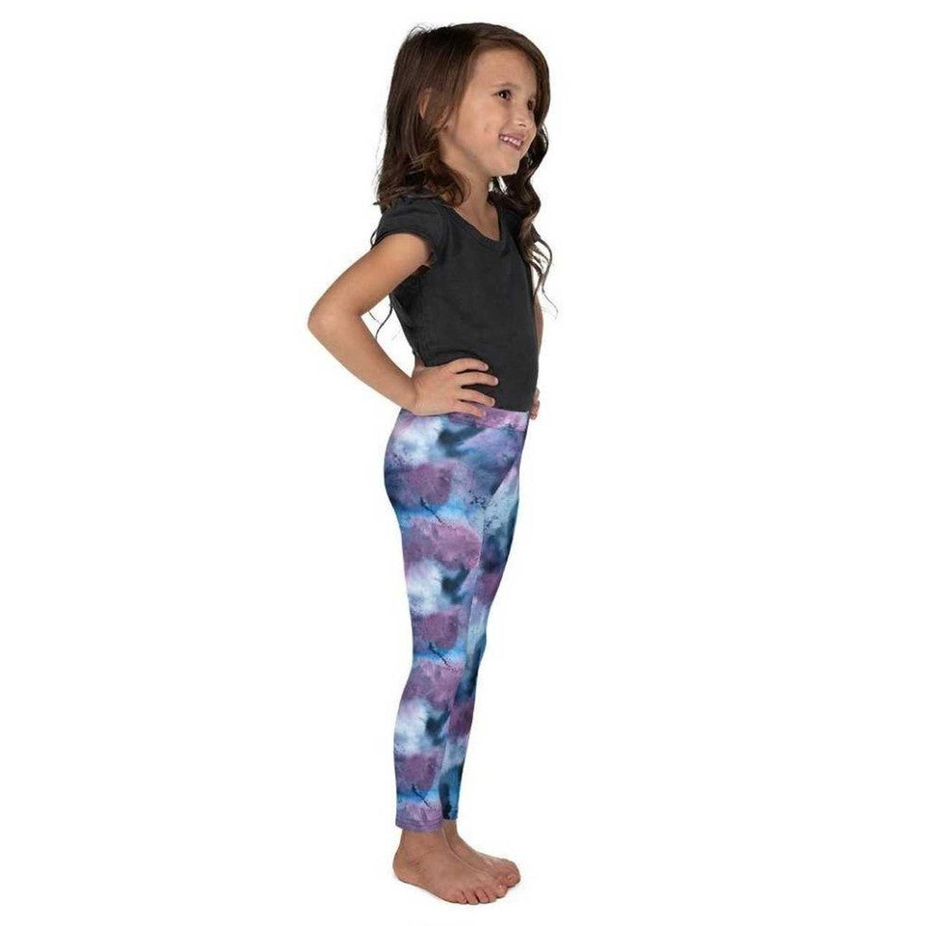 Watercolor Tie Dye Kid's Leggings