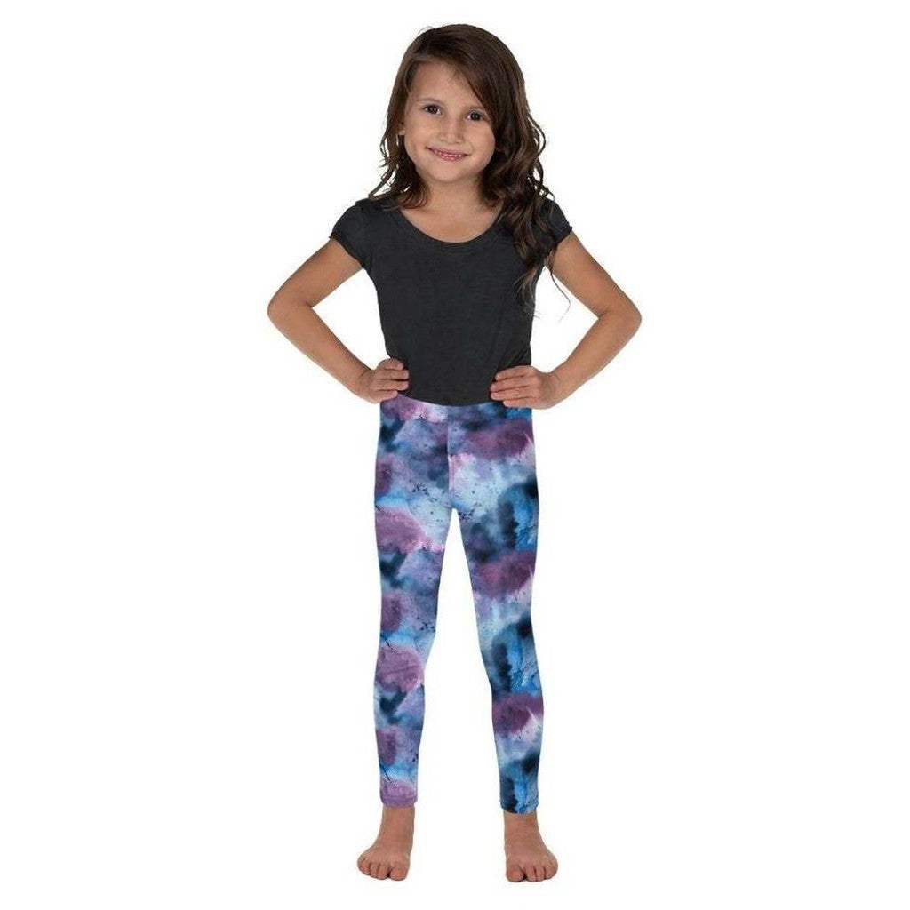 Watercolor Tie Dye Kid's Leggings