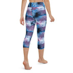Watercolor Tie Dye Yoga Capris
