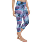 Watercolor Tie Dye Yoga Capris