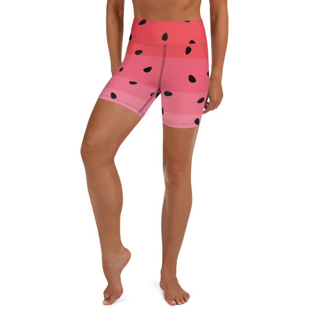 Watermelon Yoga Shorts