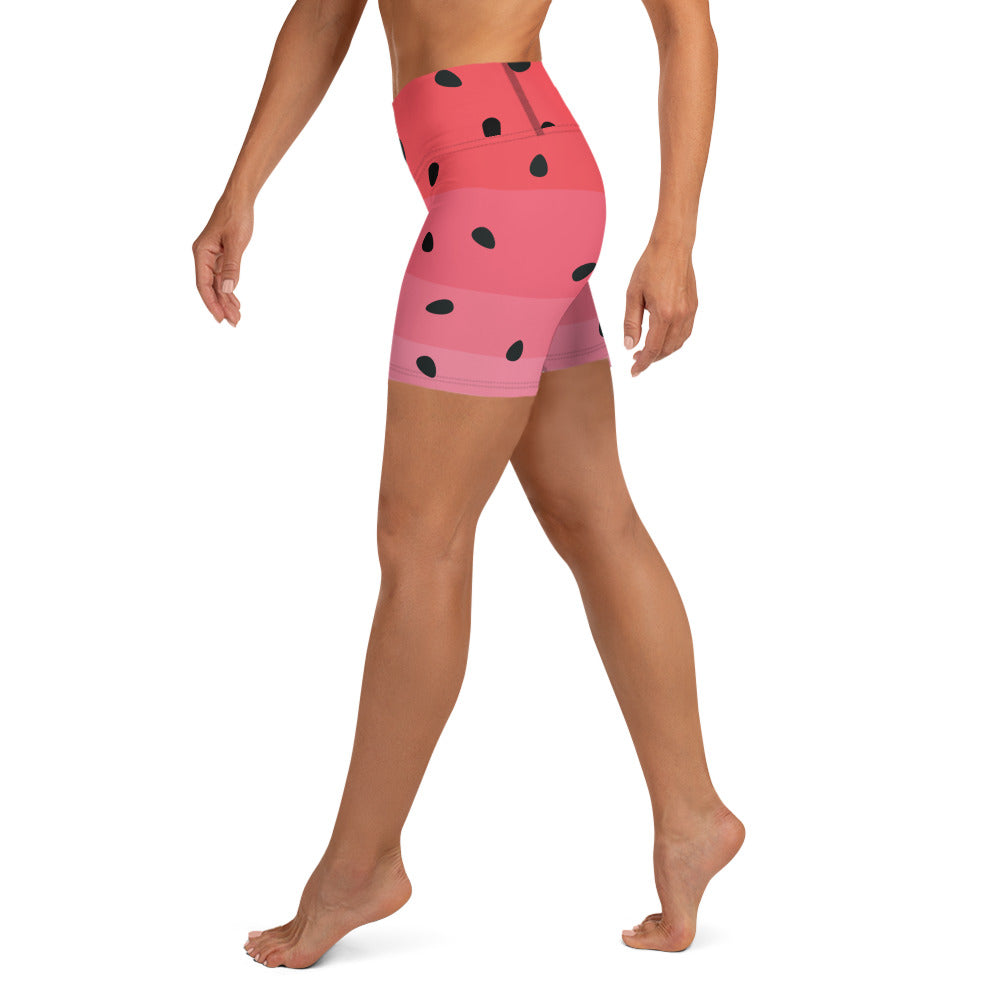 Watermelon Yoga Shorts