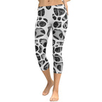 Web Illusion Pattern Capris