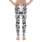 Web Illusion Pattern Men's Leggings