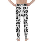 Web Illusion Pattern Men's Leggings