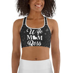 Wife Mom Boss Sports Bra