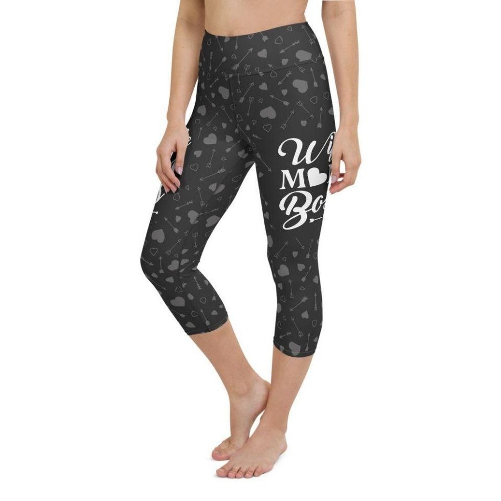 Wife Mom Boss Yoga Capris