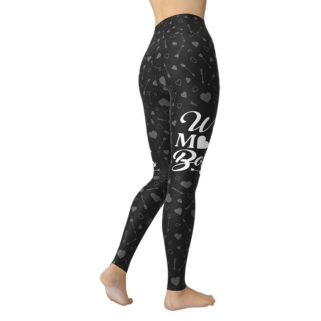 Wife Mom Boss Yoga Leggings