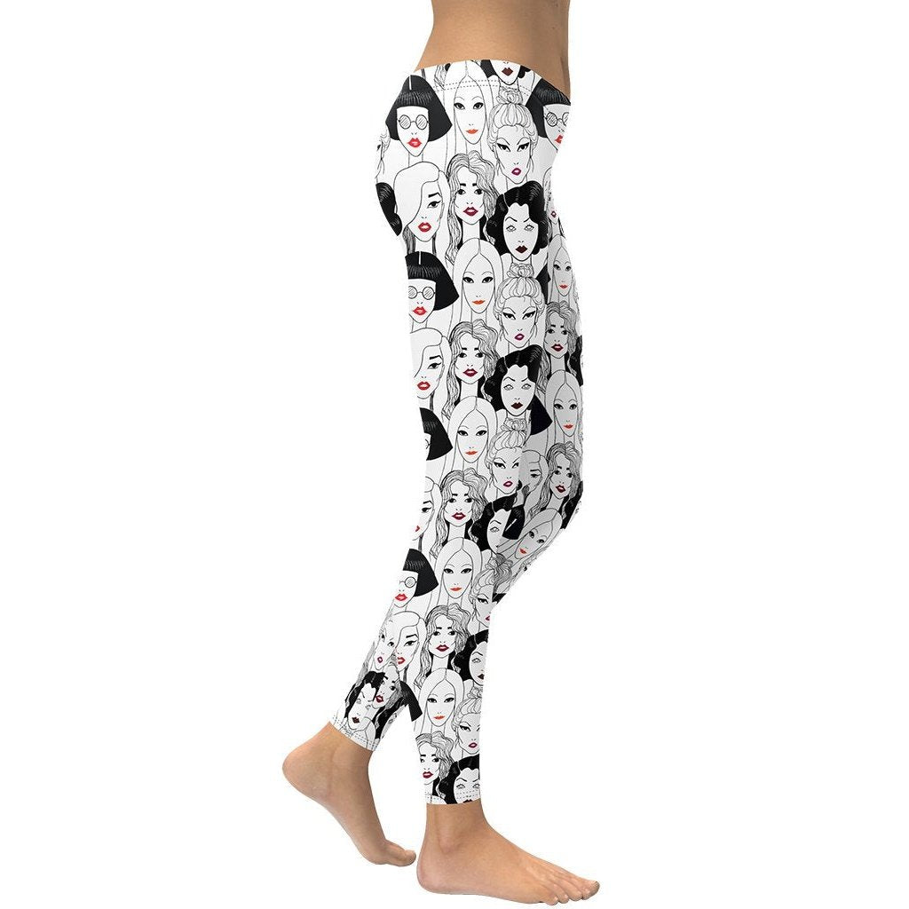 Strong Women Stand Together Leggings