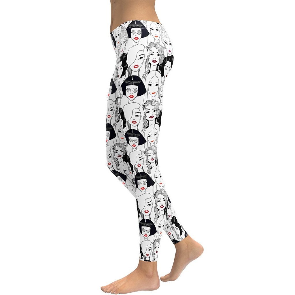 Strong Women Stand Together Leggings