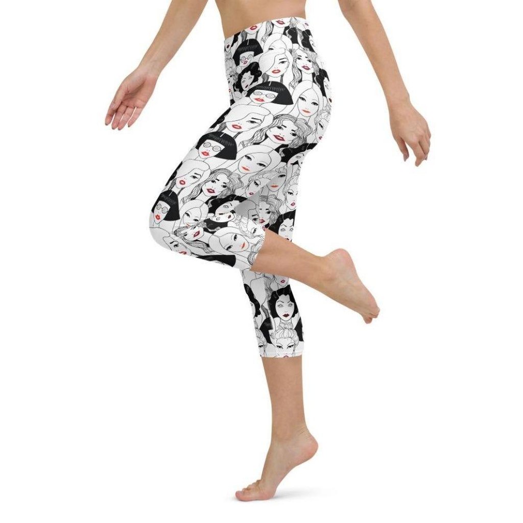 Strong Women Stand Together Yoga Capris