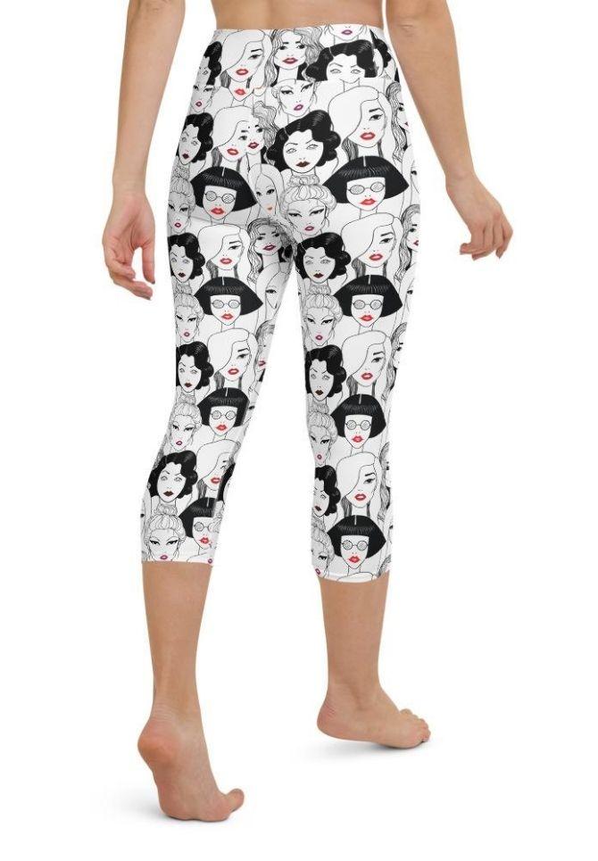 Strong Women Stand Together Yoga Capris