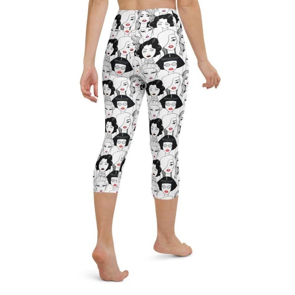 Strong Women Stand Together Yoga Capris
