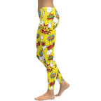 Yellow Pop Art Leggings