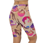 Yoga Poses Biker Shorts