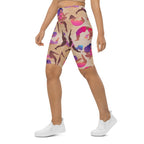 Yoga Poses Biker Shorts